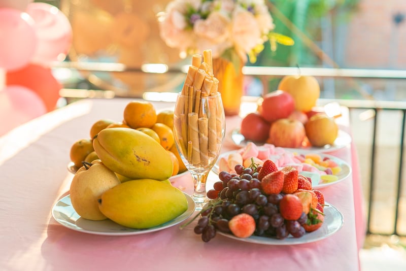 Mermaid-inspired Buffet